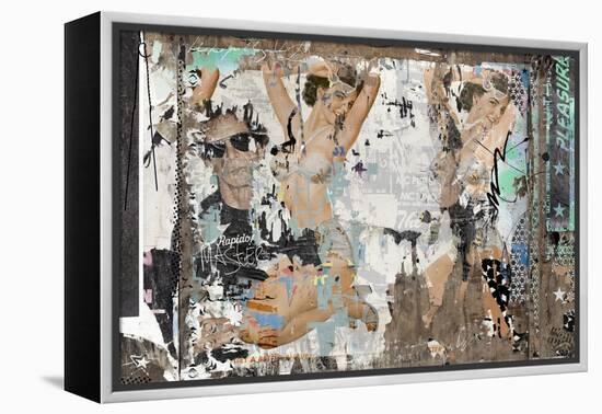 Taste of Life, 2015 (Collage on Canvas)-Teis Albers-Framed Premier Image Canvas