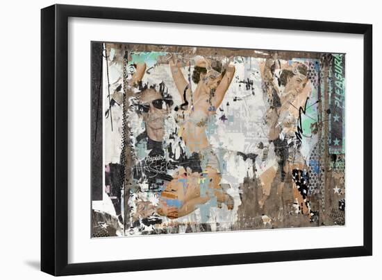 Taste of Life, 2015 (Collage on Canvas)-Teis Albers-Framed Giclee Print