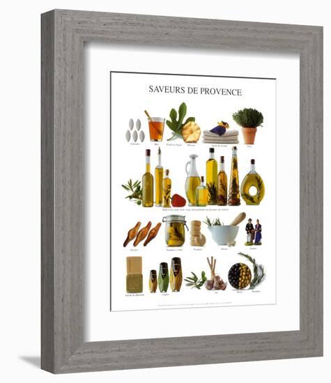 Taste of Provence-null-Framed Art Print