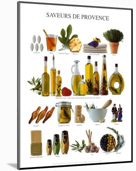 Taste of Provence-null-Mounted Art Print