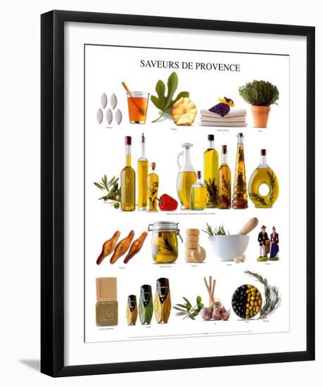 Taste of Provence-null-Framed Art Print