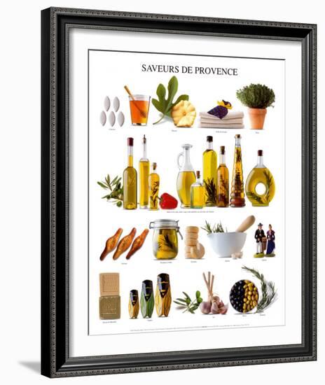 Taste of Provence-null-Framed Art Print