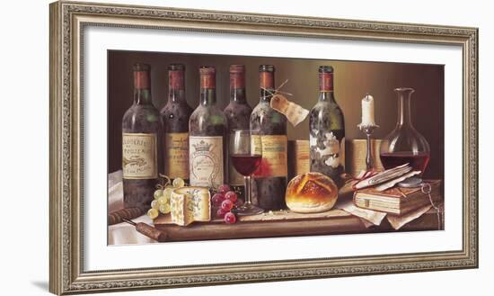 Tasting Clarets-Raymond Campbell-Framed Giclee Print