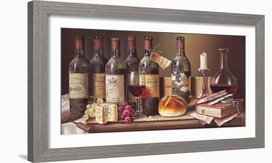 Tasting Clarets-Raymond Campbell-Framed Giclee Print