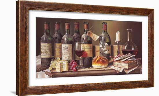 Tasting Clarets-Raymond Campbell-Framed Giclee Print