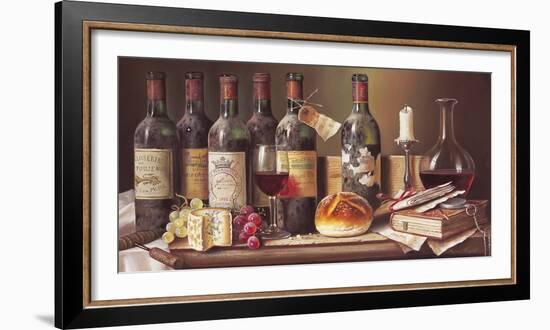 Tasting Clarets-Raymond Campbell-Framed Giclee Print