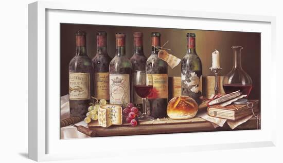 Tasting Clarets-Raymond Campbell-Framed Giclee Print