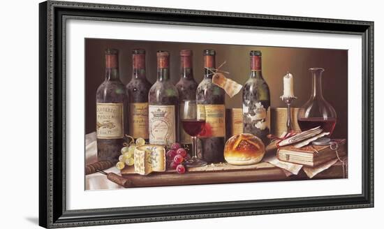 Tasting Clarets-Raymond Campbell-Framed Giclee Print