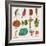 Tasty Vegetables-smilewithjul-Framed Art Print