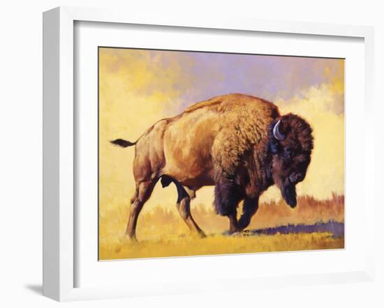 Tatanka-Julie Chapman-Framed Art Print