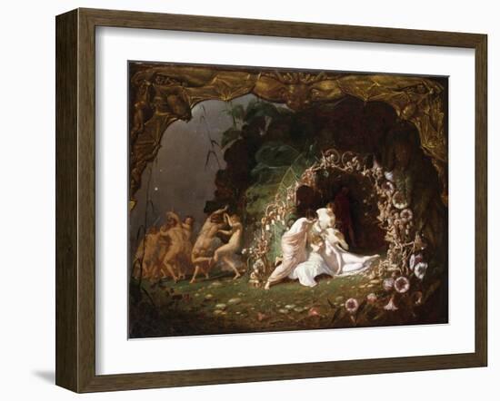 Tatiana Sleeping-Richard Dadd-Framed Giclee Print