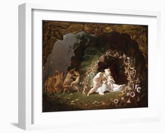 Tatiana Sleeping-Richard Dadd-Framed Giclee Print