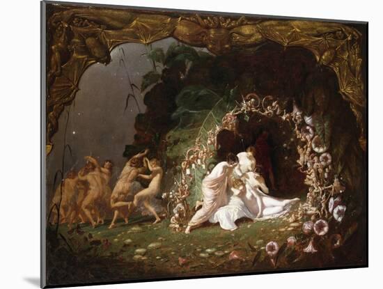 Tatiana Sleeping-Richard Dadd-Mounted Giclee Print