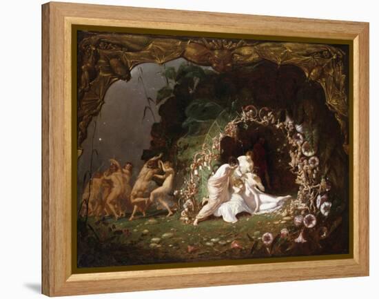 Tatiana Sleeping-Richard Dadd-Framed Premier Image Canvas