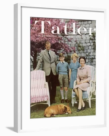 Tatler Cover: Queen Elizabeth II and Her Family-null-Framed Photographic Print