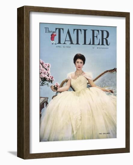 Tatler Front-Cover: Princess Margaret-null-Framed Photographic Print