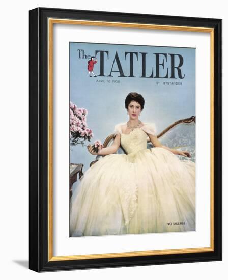 Tatler Front-Cover: Princess Margaret-null-Framed Photographic Print