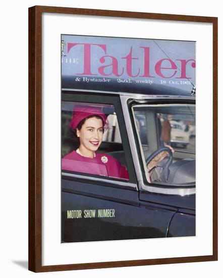 Tatler Front Cover: Queen Elizabeth Ii-null-Framed Photographic Print