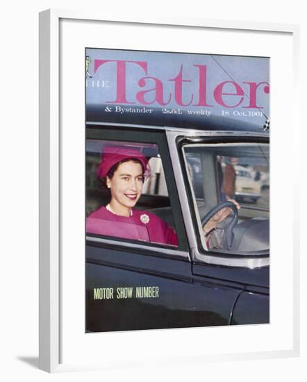 Tatler Front Cover: Queen Elizabeth Ii-null-Framed Photographic Print