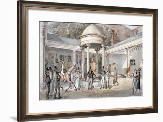 Tattersall's Horse Sale Yard, Hyde Park Corner, Westminster, London, C1850-null-Framed Giclee Print