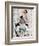 "Tattoo Artist", March 4,1944-Norman Rockwell-Framed Giclee Print