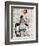 "Tattoo Artist", March 4,1944-Norman Rockwell-Framed Giclee Print