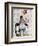 "Tattoo Artist", March 4,1944-Norman Rockwell-Framed Giclee Print