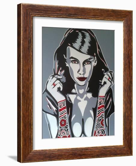 Tattoo Sleeves-Abstract Graffiti-Framed Giclee Print