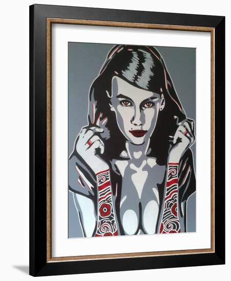 Tattoo Sleeves-Abstract Graffiti-Framed Giclee Print