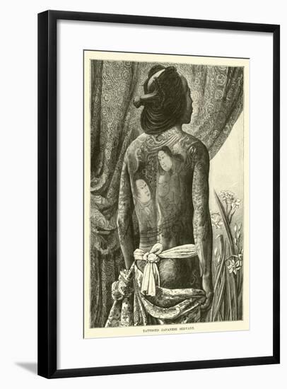 Tattooed Japanese Servant-null-Framed Giclee Print