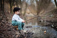 Fisherman-Tatyana Tomsickova-Framed Photographic Print