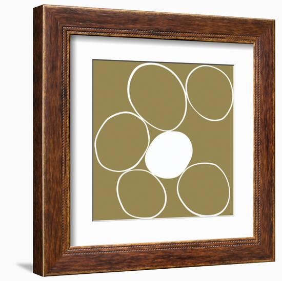 Taupe II-Denise Duplock-Framed Art Print