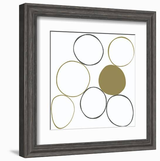 Taupe III-Denise Duplock-Framed Giclee Print