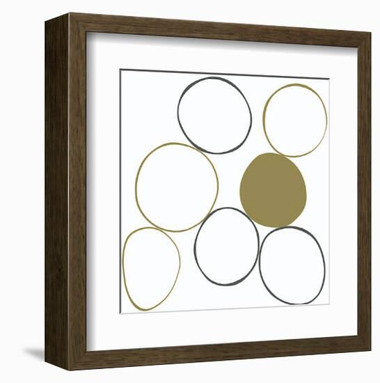 Taupe III-Denise Duplock-Framed Giclee Print