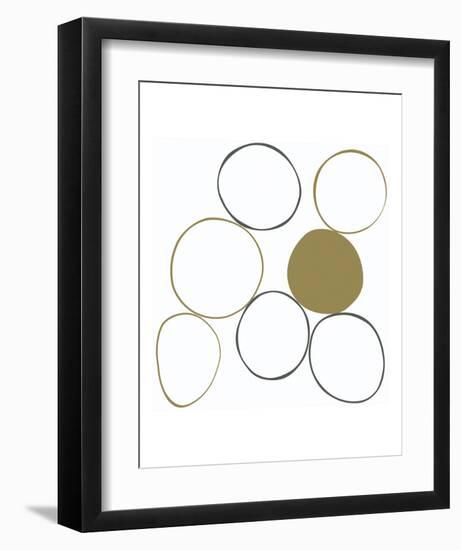 Taupe III-Denise Duplock-Framed Art Print