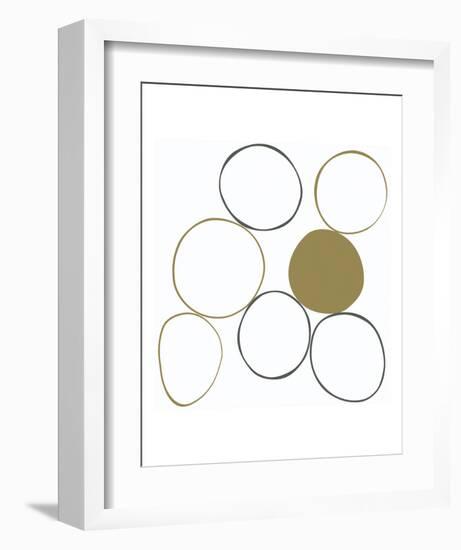 Taupe III-Denise Duplock-Framed Art Print