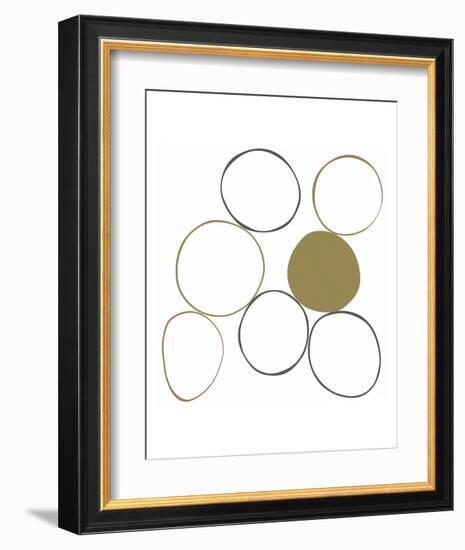 Taupe III-Denise Duplock-Framed Art Print