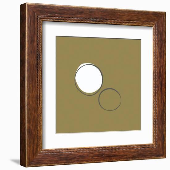 Taupe IV-Denise Duplock-Framed Art Print