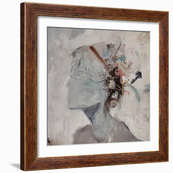 Taupe Sweater-Jodi Maas-Framed Giclee Print