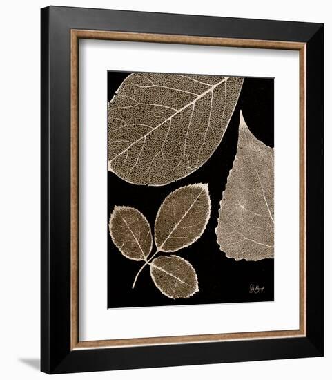 Taupe Trilogy-Julie Greenwood-Framed Art Print