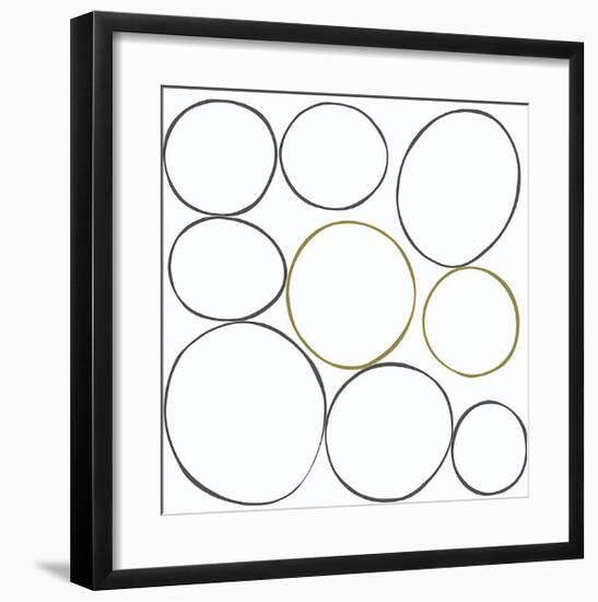 Taupe VI-Denise Duplock-Framed Giclee Print