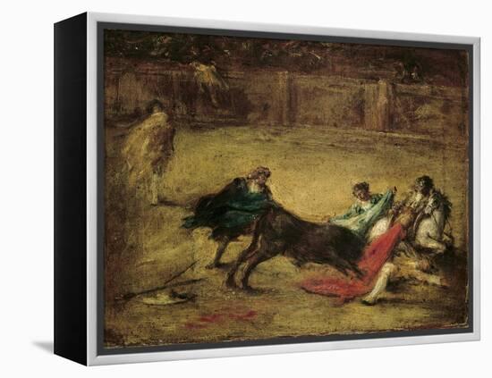 Tauromaquia-Francisco de Goya-Framed Stretched Canvas