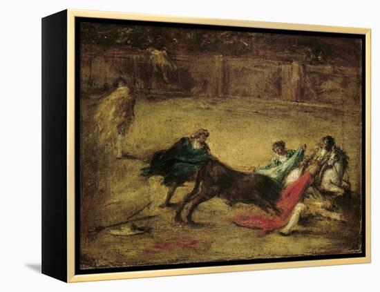 Tauromaquia-Francisco de Goya-Framed Stretched Canvas