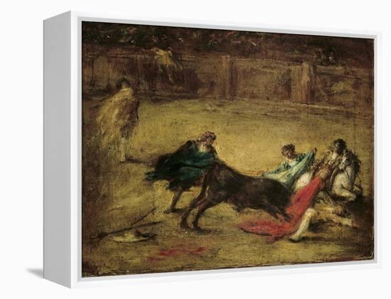 Tauromaquia-Francisco de Goya-Framed Stretched Canvas