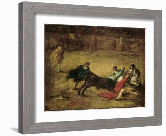 Tauromaquia-Francisco de Goya-Framed Art Print