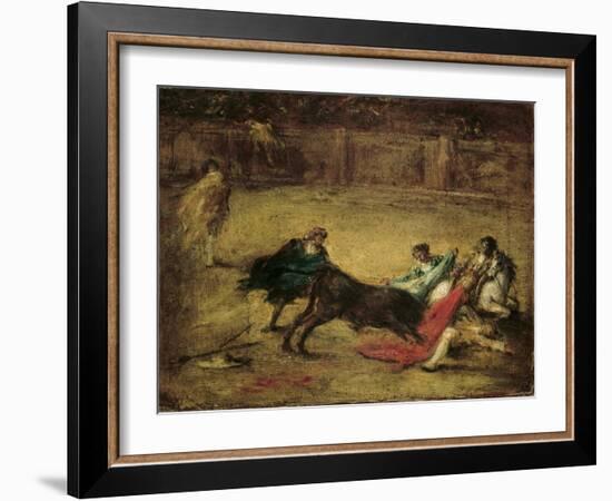 Tauromaquia-Francisco de Goya-Framed Art Print