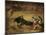 Tauromaquia-Francisco de Goya-Mounted Art Print