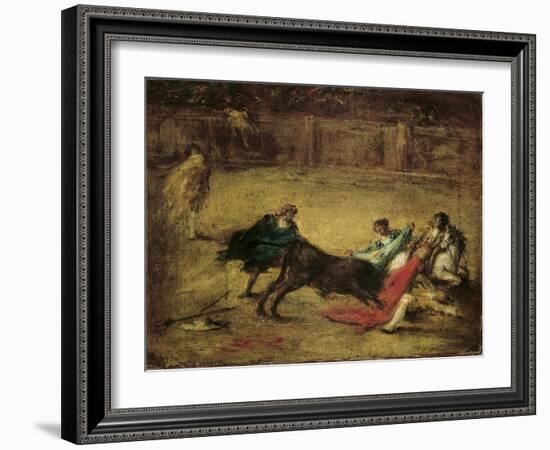 Tauromaquia-Francisco de Goya-Framed Art Print