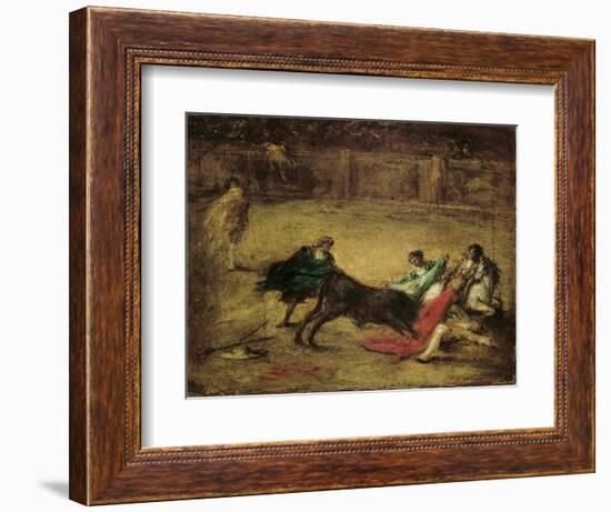 Tauromaquia-Francisco de Goya-Framed Art Print