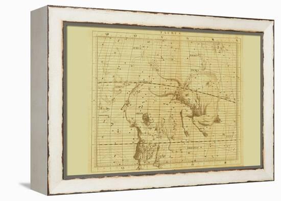 Taurus and Orion-Sir John Flamsteed-Framed Stretched Canvas